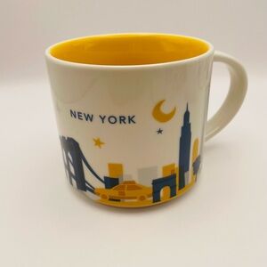 Starbucks Ceramic Coffee/Tea Mug, NEW YORK, You Are Here Collection, Dated 2015